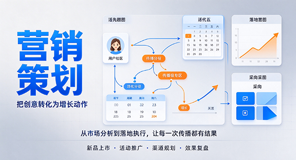 安新县营销策划